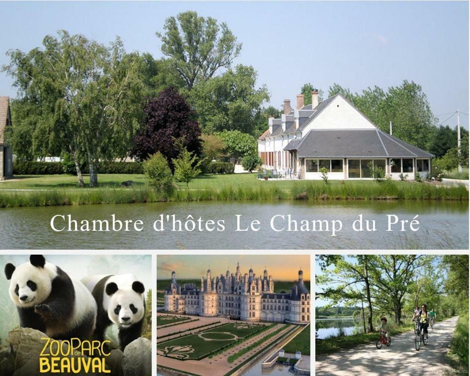 Le Champ Du Pre Bed & Breakfast Gievres Ngoại thất bức ảnh